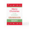 Merry Christmas amazing Grandson card