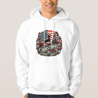 Merry Christmas American style  Hoodie