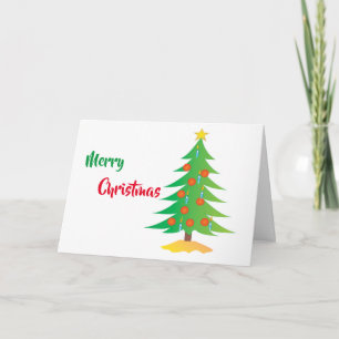 "MERRY CHRISTMAS AND A HAPPY NEW YEAR" CARD
