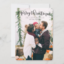 Merry Christmas and a Happy New Year Card