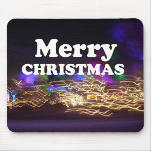 Merry Christmas and a Happy New Year Greetings Mouse Pad