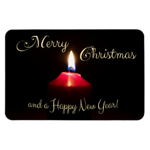 Merry Christmas and a Happy New Year! Magnet