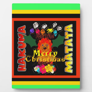 Merry Christmas and a Happy New Year Plaque