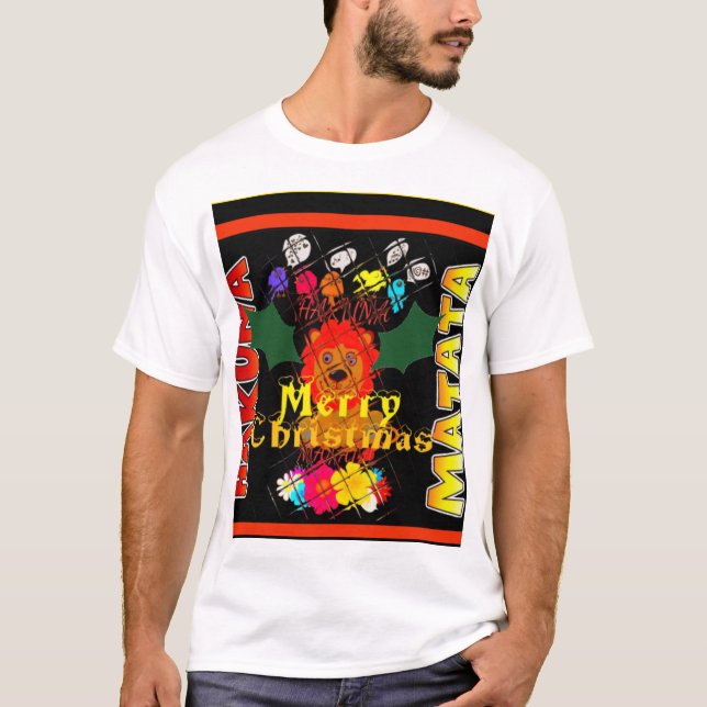 Merry Christmas and a Happy New Year T-Shirt (Front)