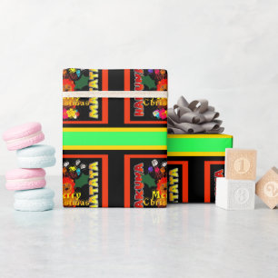 Merry Christmas and a Happy New Year Wrapping Paper