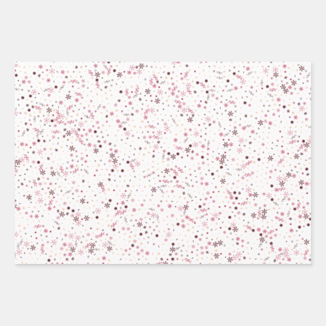 Merry Christmas and a Happy New Year! Wrapping Paper Sheet (Front)