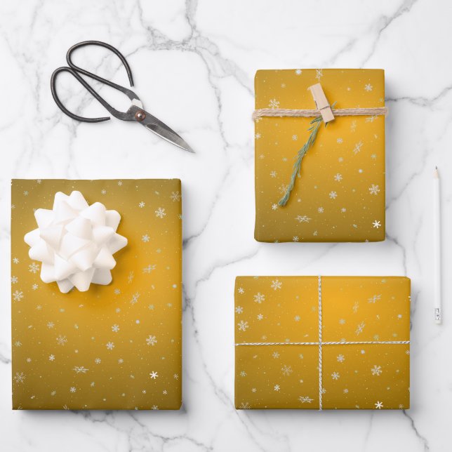 Merry Christmas and a Happy New Year! Wrapping Paper Sheet (Front)