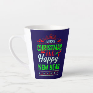 Merry Christmas And Happy New Year-61064 Latte Mug