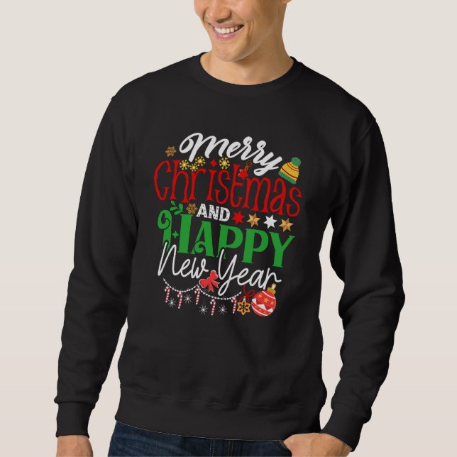 Merry Christmas And Happy New Year-67342 T-Shirt Sweatshirt (Front)