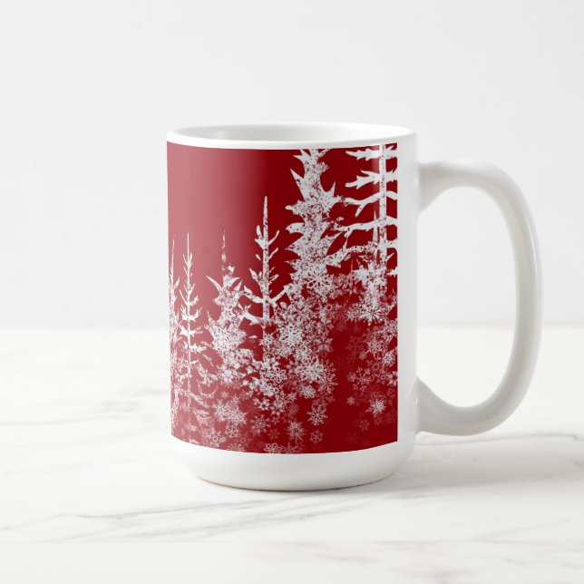 Merry Christmas and Happy New year card Coffee Mug (Right)