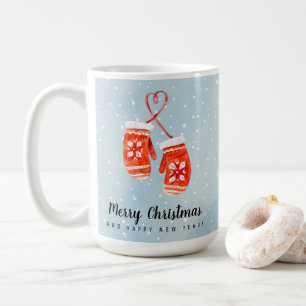 Merry Christmas and Happy New Year Coffee Mug