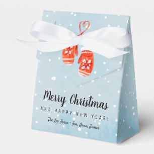 Merry Christmas and Happy New Year Favour Box