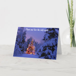 Merry Christmas and Happy New Year Holiday Card
