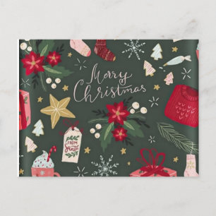 Merry Christmas and happy New year Postcard