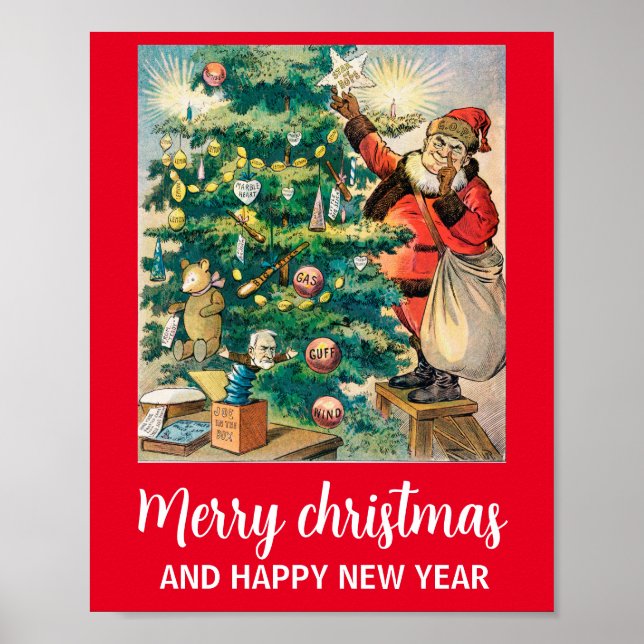 Merry christmas and happy new year  poster (Front)