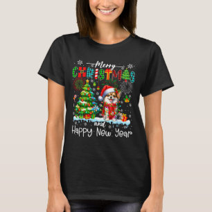 Merry Christmas And Happy New Year Santa Chihuahua T-Shirt