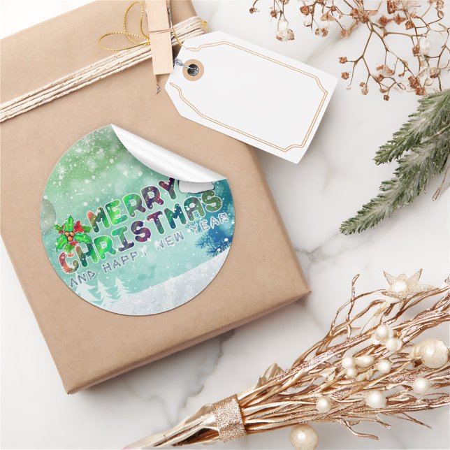 Merry Christmas and Happy New Year Sticker (Creator Uploaded)