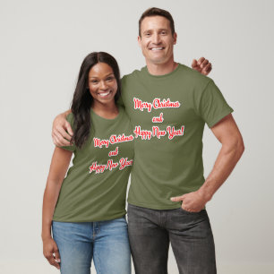 Merry Christmas  and Happy New Year T-Shirt