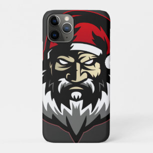 Merry Christmas Angry Santa iPhone 11 Pro Case