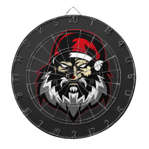 Merry Christmas Angry Santa Dartboard
