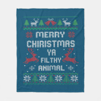 Merry Christmas Animal Filthy Ya Great