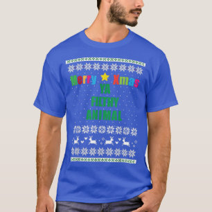 Merry Christmas Animal Filthy Ya Ugly Xmas Sweater