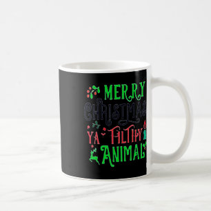 Merry Christmas Animal Filthy Ya Xmas Family Pajam Coffee Mug