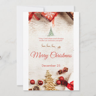 Merry christmas  announcement