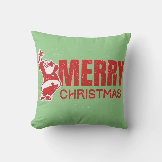 Merry Christmas Anton Cushion  (Front)