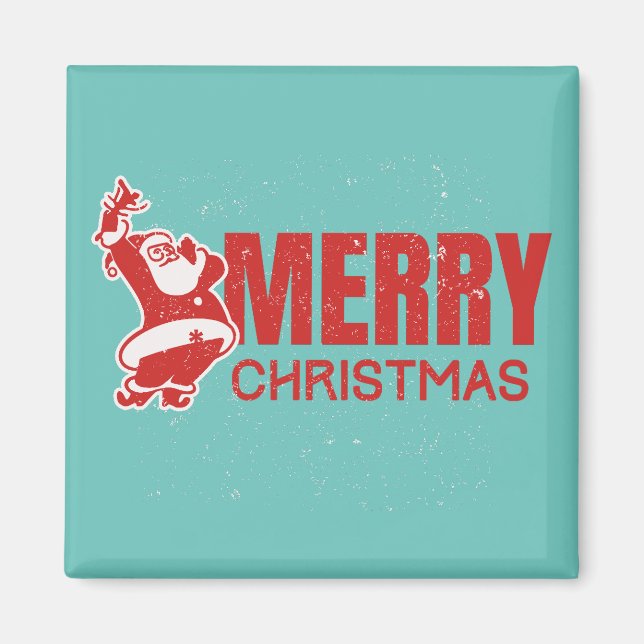 Merry Christmas - Anton Design Magnet (Front)