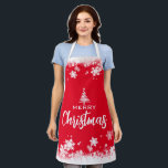 Merry Christmas  Apron<br><div class="desc">light your Christmas with this merry Christmas apron! Ideal also as gift. #christmas #christmaspresent</div>