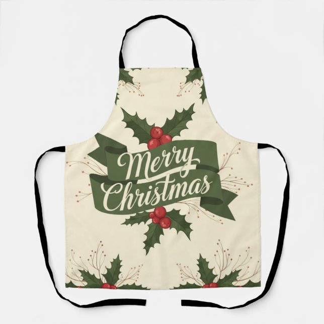Merry Christmas Apron (Front)