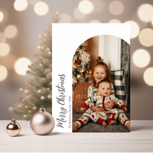 merry christmas arch holiday card