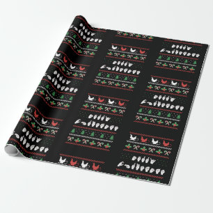 Merry Christmas - ASL American Sign Language I Wrapping Paper