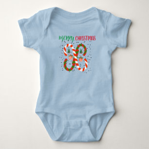 Merry Christmas Baby Bodysuit