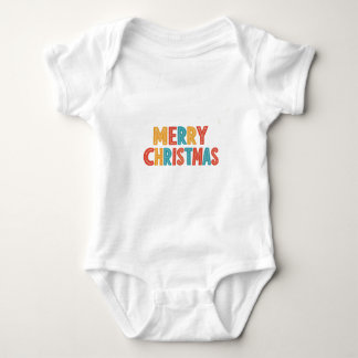 Merry Christmas Baby Bodysuit