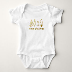 Merry Christmas   Baby  Bodysuit