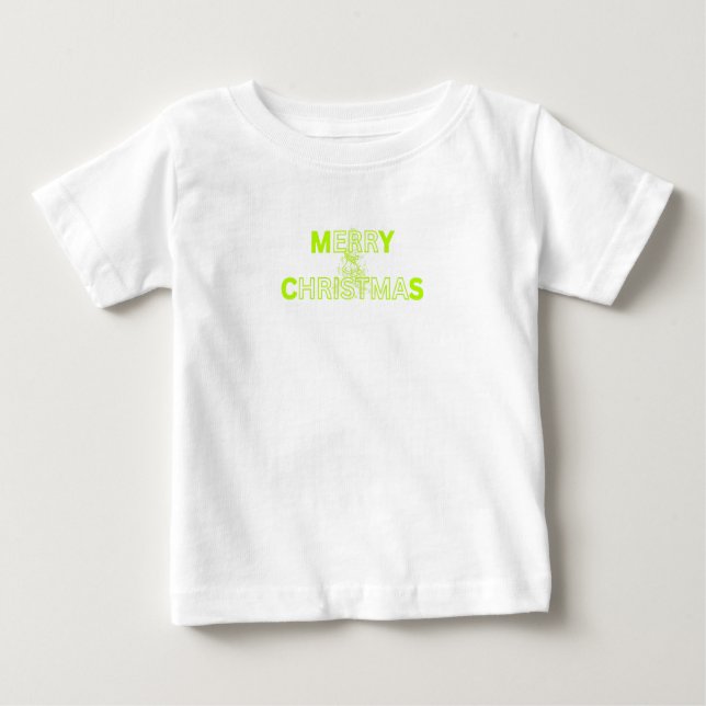 Merry Christmas Baby T-Shirt (Front)