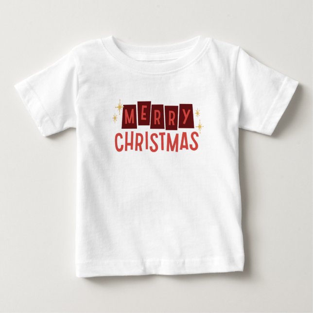 Merry Christmas Baby/Toddler Shirt (Front)