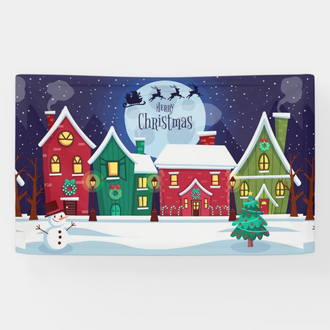 Merry Christmas Banner (Horizontal)