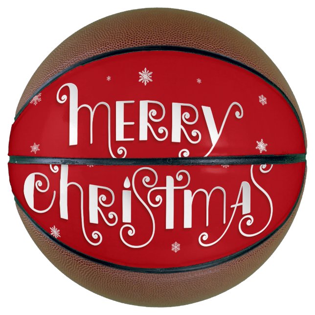 Merry Christmas Basketball (Front)