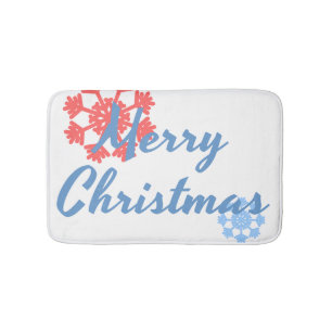 Merry Christmas Bath Mat