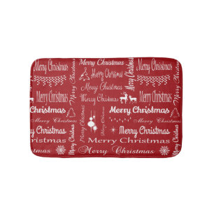 Merry Christmas Bath Mat
