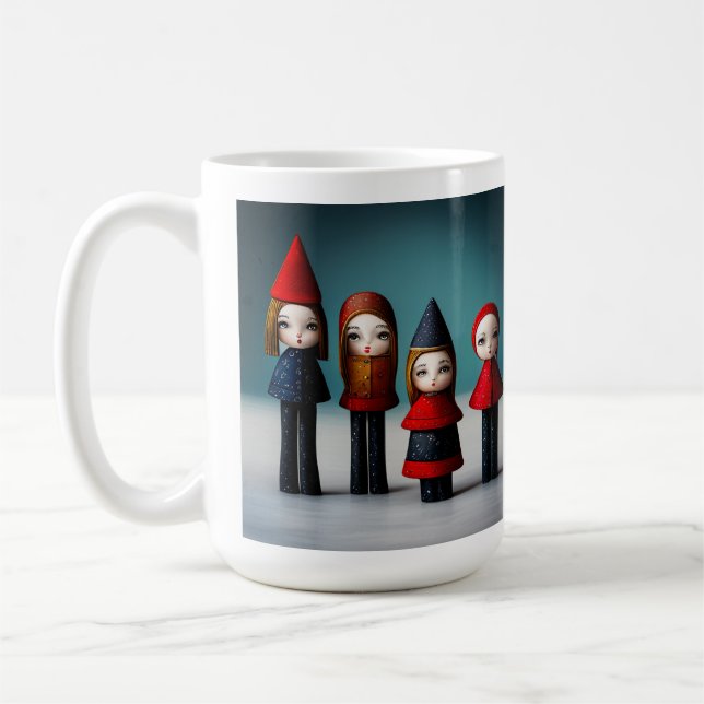 Merry Christmas be merry and shine Coffee Mug (Left)