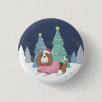 Merry Christmas: Beagle Illustration Art