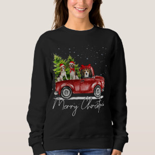 Merry Christmas Beagle Lover Santa Light Reindeer Sweatshirt