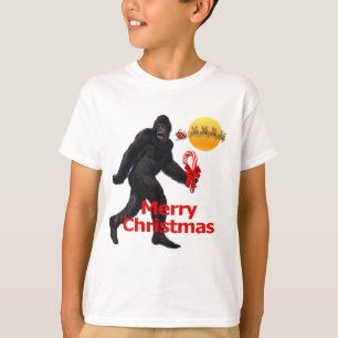 Merry Christmas Bigfoot T-Shirt