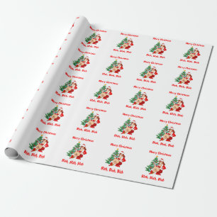 Merry Christmas Blah, Blah, Blah - Funny Christmas Wrapping Paper