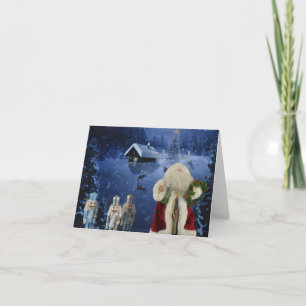 Merry Christmas. Blank Christmas Card