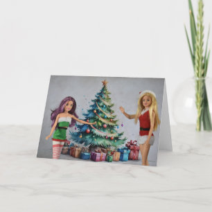 Merry Christmas. Blank Christmas Card
